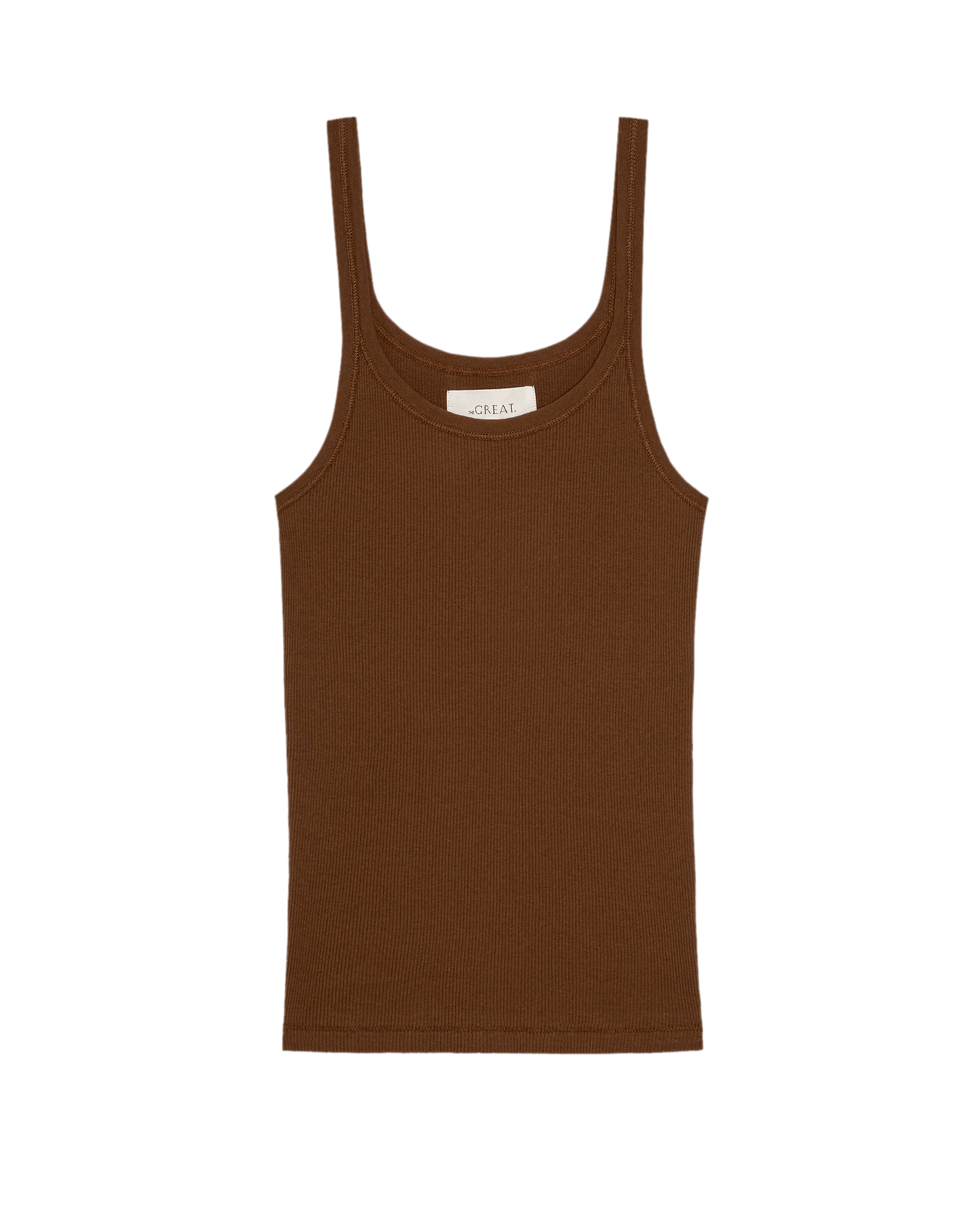 The Baby Rib Tank. -- Chocolate